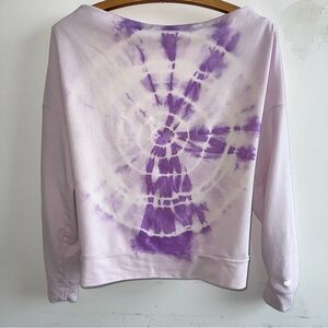 ALO Tie dyed sweatshirt lavender